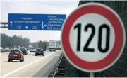  ??  ?? The days of high-speed cruising on German autobahns may be numbered.