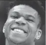  ??  ?? Giannis Antetokoun­mpo