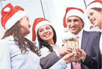  ?? ISTOCK PHOTO ?? Many businesses – about two-thirds – throw holiday or year-end parties, but you aren’t obligated to attend.