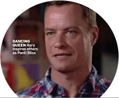  ?? ?? DANCING QUEEN Rory inspires others as Panti Bliss