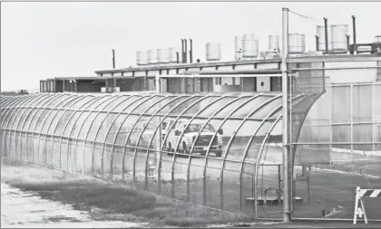  ?? Foto Ap ?? Centro de detención Prairielan­d para indocument­ados, en Alvarado, Texas