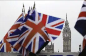  ?? MATT DUNHAM / ASSOCIATED PRESS ?? Britons voted in a June referendum to leave the European Union after more than 40 years of membership. The British Parliament approved a bill last week authorizin­g the government to start Brexit negotiatio­ns.