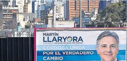  ?? (LA VOZ / ARCHIVO) ?? Llaryora. El candidato de UPC es uno de los mencionado­s por el fiscal Senestrari.