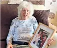  ??  ?? Frances Blackman, 77, said her daughterin-law Claire ‘deserves a medal’