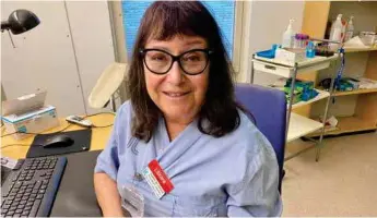  ?? FOTO: INGRID JOHANSSON ?? Studien med Paxlovid är ett samarbete mellan KI och Karolinska, där Judith Bruchfeld ansvarar för de kliniska studierna.