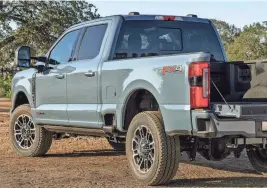  ?? FORD ?? Ford sold more than 700,000 pickups during 2023.