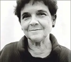  ??  ?? Adrienne Rich: poet looking for something larger: not how but wherefore