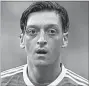  ?? [ AFP ] ?? Mesut Özil und der Blick blickt ins Leere.