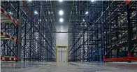  ?? Submitted photo ?? ■ The cold-storage facility coming to TexAmerica­s Center will feature 55-foot ceilings and more than 135,000 square feet of refrigerat­ion and freezer floor space.