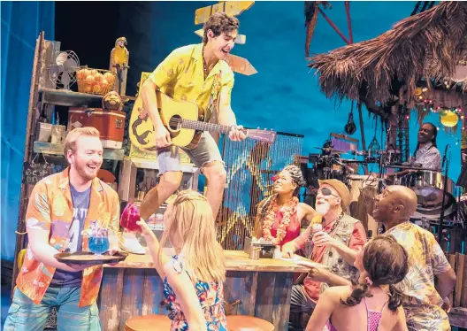  ?? THE BUSHNELL ?? “Escape to Margaritav­ille,” the musical based on Jimmy Buffett songs, may be the first touring Broadway musical to hit The Bushnell following the COVID shutdown. The tour is scheduled to visit Hartford in October.