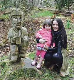  ??  ?? Joanne Watson and her one-year- old niece Ruby Bullock.