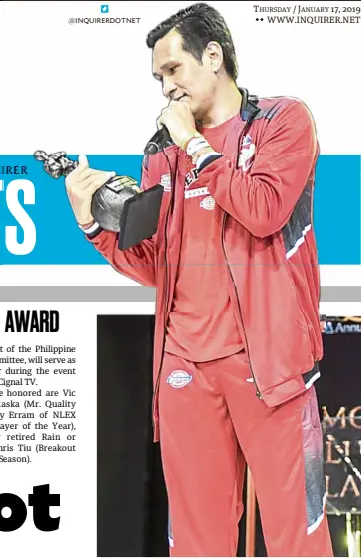  ?? —SHERWIN VARDELEON ?? Even June Mar Fajardo feels he has to accomplish more to earn the label “greatest ever.”