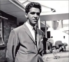  ?? PICTURE. WWW.AHMEDTIMOL.CO.ZA ?? Ahmed Timol was a young schoolteac­her in Roodepoort who opposed apartheid. He was arrested at a police roadblock on October 22, 1971 and died five days later. He was the 22nd political detainee to die in detention since 1960.