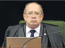  ?? ROSINEI COUTINHO/SCO/STF–28/11/2017 ?? Demanda. Pedido foi enviado a Gilmar, presidente do TSE