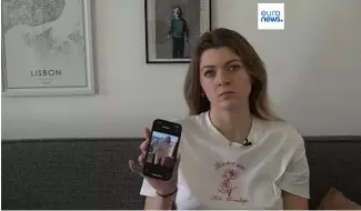  ?? ?? Julia, une étudiante et mannequin belge, a été victime de deepfake.