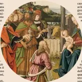  ??  ?? A Milano«L’adorazione dei Magi» (1475 circa) del Perugino si può visitare a Palazzo Marino fino al 13 gennaio