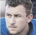  ??  ?? Johnny Manziel