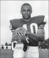  ?? PHIL MASCIONE/CHICAGO TRIBUNE ?? The Chicago Bears' Gale Sayers, circa 1967.