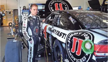 ?? PETER CASEY, USA TODAY SPORTS ?? Kevin Harvick has 37 top-five finishes in 72 starts over the last two years and fared well in two races with a lower downforce aerodynami­c rules package, which will be used at all tracks.