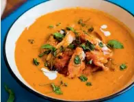  ??  ?? Saransh named
his popular restaurant in Mumbai after his signature dish, the Goila Butter Chicken.