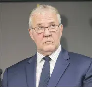  ?? CHRIS YOUNG/ THE CANADIAN PRES ?? Bill Blair, federal minister of border security and organized crime reduction, has been tasked with leading the charge on irregular migration.