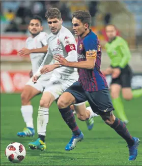  ?? Denis Suárez ?? solo ha jugado esta campaña en la Copa contra la Cultural Leonesa FOTO: PEP MORATA