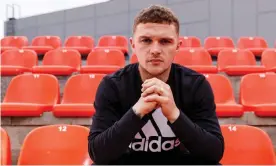  ??  ?? Kieran Trippier has settled in well in Spain and says he is having three Spanish lessons a week. ‘I’m trying to banter as much as I can.’ Photograph: Pablo Garcia