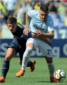  ?? (Getty Images) ?? Devastante Sergej Milinkovic-savic, 23 anni, il mattatore della partita