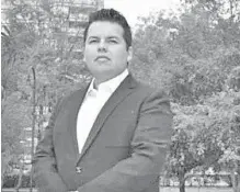  ?? CORTESÍA @RAULTORRES_MX ?? Raúl Torres es el primer legislador migrante