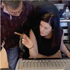  ?? GREGORY BENNETT ?? Juno-nominated producer Emilie-Claire Barlow says producing is like being an artist, a technician and a director all at the same time.