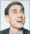  ?? SUBMITTED PHOTO ?? British Atlantic-canadian comedian James Mullinger is performing at the CLB Armoury in St. John’s tonight.
