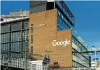  ?? F.:NURPHOTO / GETTY ?? Das europäisch­e Hauptquart­ier von Google in Irland