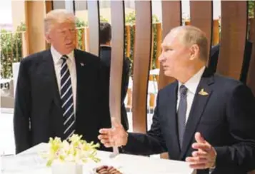  ?? | GETTY IMAGES ?? La reunión entre Trump y Putin podría producirse en Helsinki o Viena.