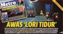  ??  ?? LAPORAN Harian Metro 19 Julai lalu.