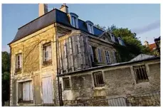  ??  ?? La maison habitée par André Derain est dans un état de grande vétusté.
