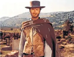  ?? UNITED ARTISTS ?? Clint Eastwood. O personagem do ator não é um mocinho tradiciona­l