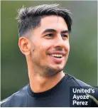 ??  ?? United’s Ayoze Perez