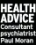  ?? ?? HEALTH ADVICE Consultant psychiatri­st Paul Moran
