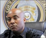  ?? Arkansas Democrat-Gazette/JOHN SYKES JR. ?? Lt. Michael Ford, a third-generation Little Rock police officer, is the department’s new public informatio­n officer.