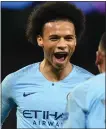  ??  ?? Leroy Sane bageed brace