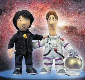  ??  ?? TO BOLDLY GO: Brian Cox is teaming up with Postman Pat for an outing in space