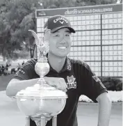 ?? BOB BOOTH Bob Booth ?? Kevin Na shot a final-round, 4-under 66 to win the Charles Schwab Challenge for his third victory on the PGA Tour.
