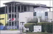  ?? ASSOCIATED PRESS FILE PHOTO ?? This file photo shows the entrance to the Tennessee Titans’ practice facility is shown in Nashville, Tenn.