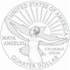  ?? ?? Poet, writer and activist Maya Angelou is featured on one of the new designs for the “American Women Quarters.”