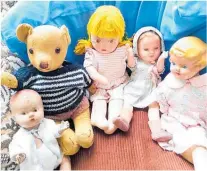  ?? Photo / Mary Laurenson ?? Mary’s doll family.