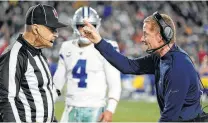  ?? Max Faulkner / TNS ?? According to Cowboys owner Jerry Jones, if Jason Garrett, right, “had been out on the market two weeks ago, he would have had five offers for head coaching. I know that.”