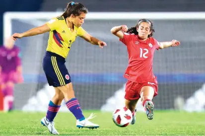  ?? FOTO ?? Aparte de la seguridad defensiva, el equipo colombiano necesita ser contundent­e frente a las asiáticas que no se quieren despedir del torneo en blanco. Es hora de que lleguen los goles.