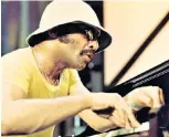  ??  ?? Cecil Taylor’s highly physical performanc­es often spilled over into spontaneou­s chanting, dancing and recitation­s of his poetry