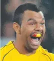  ?? Kurtley Beale of Australia. ??