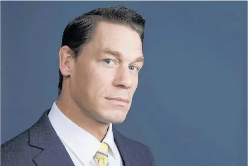  ?? Photo / AP ?? WWE starturned­actor John Cena.